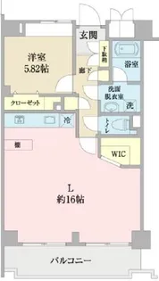 東京都江戸川区瑞江2【マンション】の間取り