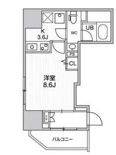東京都台東区入谷2【マンション】の間取り