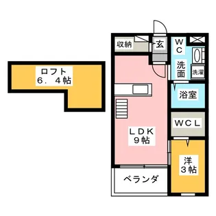 ボヤージュ【2階】の間取り
