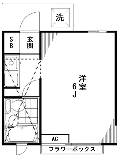 クォーターキャビン【2階】の間取り