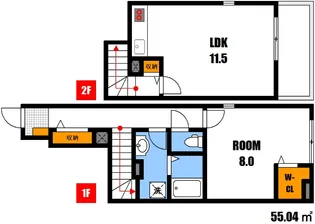 カーサ エンの間取り