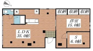 行徳グランポ【3階】の間取り
