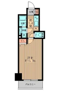 レガーロ御茶ノ水II【8階】の間取り