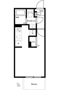 ブランシェ文京白山II【1階】の間取り