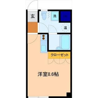 YUMIハイツ【2階】の間取り