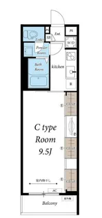 千葉県松戸市新松戸1【マンション】の間取り