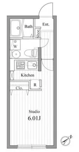 ZESTY春日町【1階】の間取り
