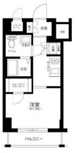 アーバイル三軒茶屋【6階】の間取り