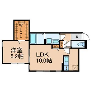 仮称)中央区宮崎町計画【1階】の間取り