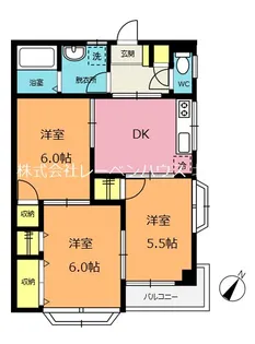 シャルマン北本 C棟【2階】の間取り