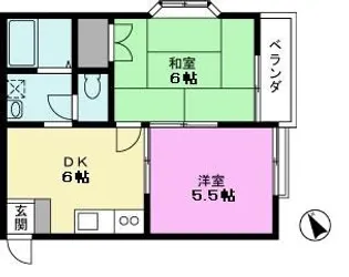 アネックス越谷8期【1階】の間取り