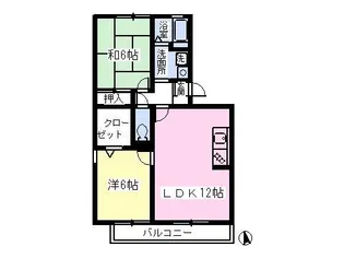 ソレイユヴィラージュA【3階】の間取り