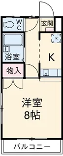 アネックス豊II【1階】の間取り