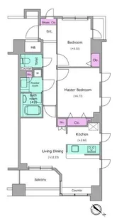 東京都豊島区上池袋1【マンション】の間取り