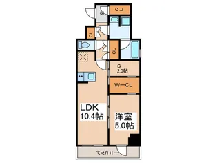ステージグランデ日本橋人形町【4階】の間取り