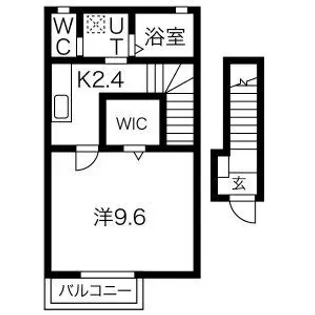 prendre-Y- プランドールY【2階】の間取り