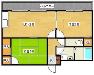 カーサベルデ【1階】の間取り