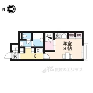 レオパレス宮司東【1階】の間取り