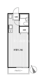 サンクレール大船【2階】の間取り