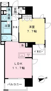 メゾンカルム代々木公園【3階】の間取り