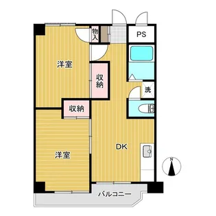 ラブリーヒルズ【3階】の間取り