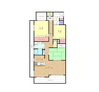 サーパス扇町【9階】の間取り