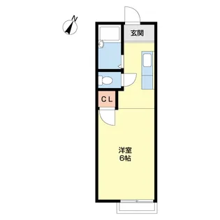 ウォーターフィール2号棟【1階】の間取り