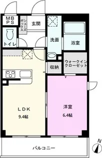 プリム ロード【2階】の間取り