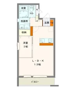 La Vista Kosugi (ラビスタコスギ)【3階】の間取り