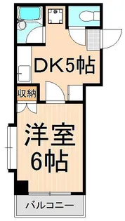 ヴィレヂ・ハピネス3【5階】の間取り