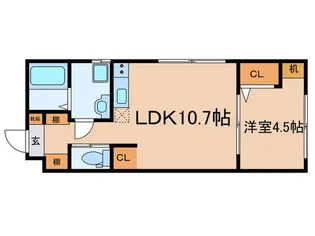 Amirl Premier Shinsakae【4階】の間取り