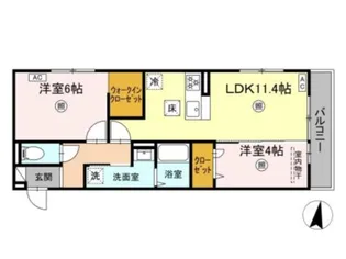 PREMILIFE石垣西【2階】の間取り