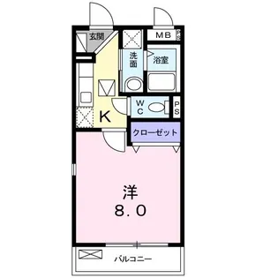 レゴリスII【1階】の間取り