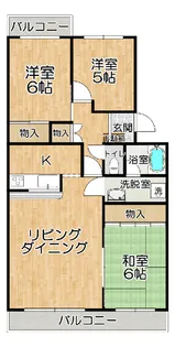 メゾン松代【2階】の間取り