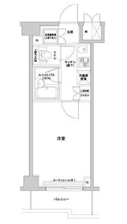 ルーブル武蔵新城【5階】の間取り