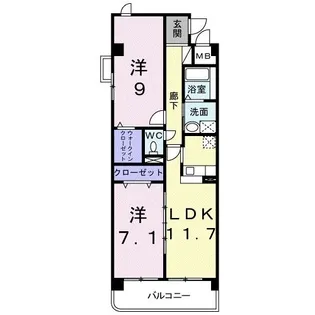 サン ビオラ【3階】の間取り