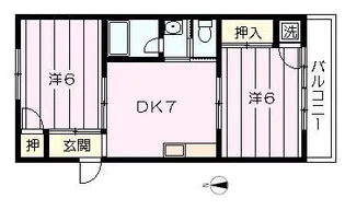 メゾン・ホリイ【3階】の間取り