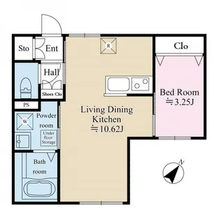 カサシエテ【1階】の間取り