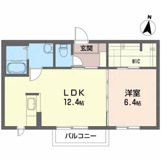 レガシーA【2階】の間取り