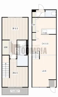 ブロードII【1階】の間取り