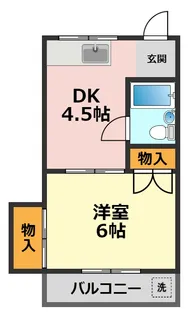 ハイム本一色【2階】の間取り