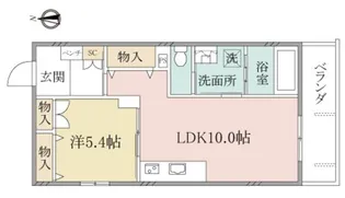 (シニア限定)ヘーベルヴィレッジ高円寺南~ヴィレッジ高円寺南~【3階】の間取り