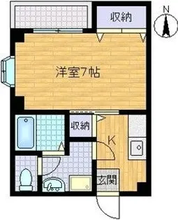 グレース上本町【2階】の間取り