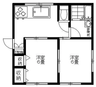 プリマ【1階】の間取り