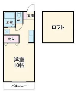 フレンズグロリア吉美【2階】の間取り