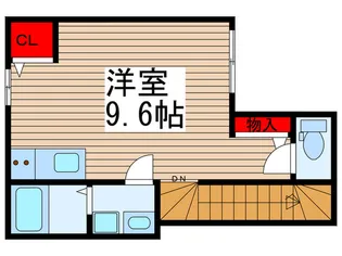 confidante【2階】の間取り