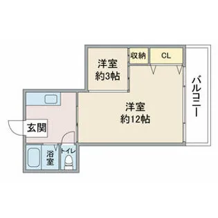 親和ビル【4階】の間取り