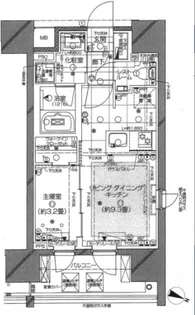ピアース渋谷WEST【9階】の間取り