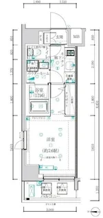 アルテシモレフィナ【9階】の間取り