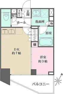 ミュプレ表参道【8階】の間取り